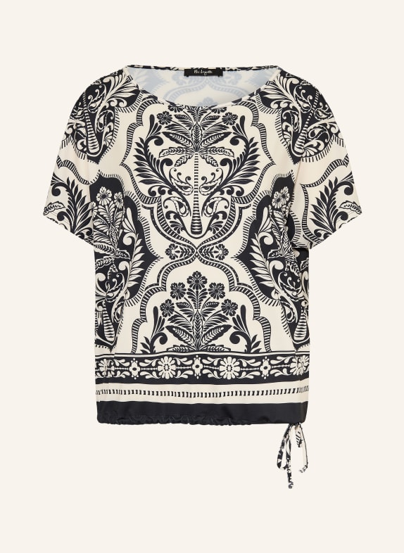 Miss Lagotte Blusenshirt ECRU / SCHWARZ