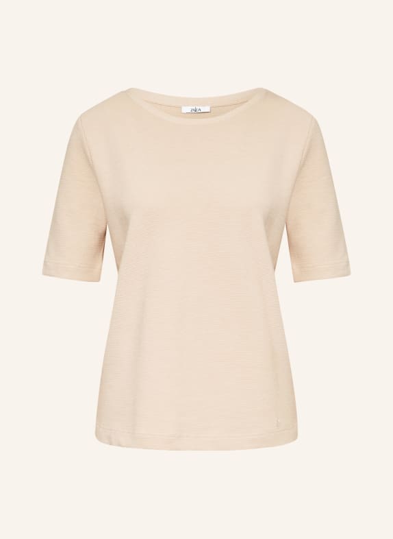 ZAÍDA tričko SVĚTLE HNĚDÁ