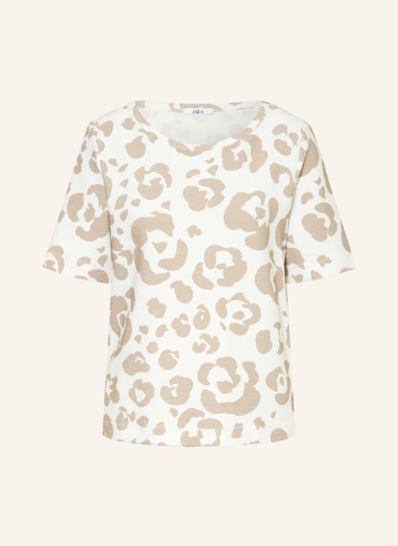 ZAÍDA T-shirt CREAM / TAUPE