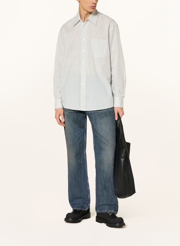 OUR LEGACY Overhemd Comfort Fit BLAUW / ECRU