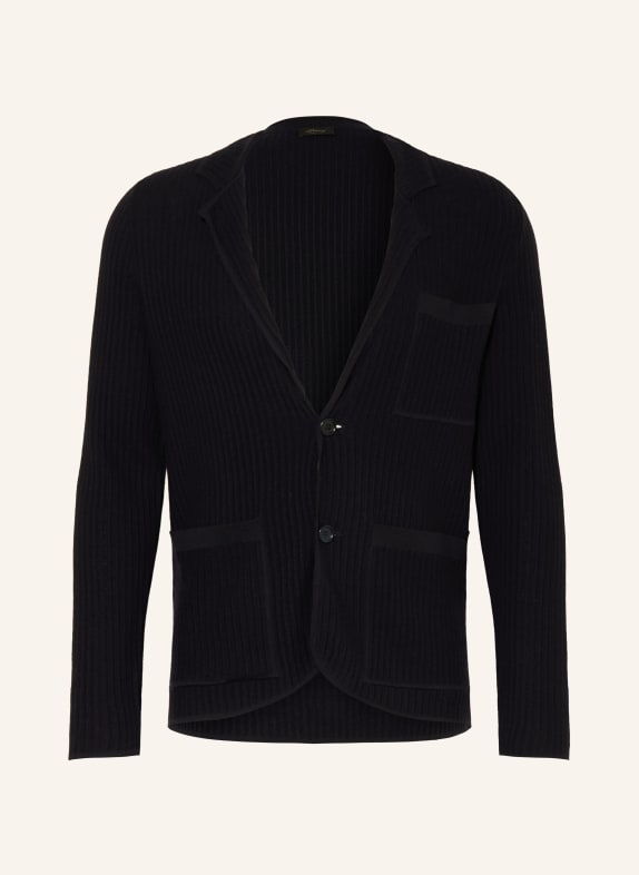 Brioni Regular fit knit jacket DARK BLUE