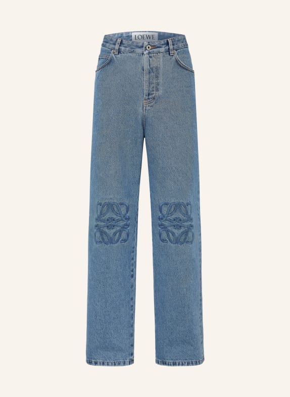 LOEWE Jeans ANAGRAM BAGGY Regular Fit 5320 JEANS BLUE