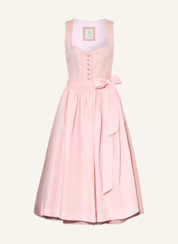 Johann & Johanna dirndl RŮŽOVÁ