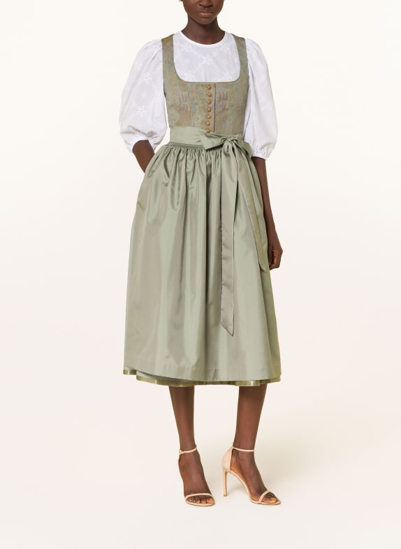Hammerschmid Jacquard dirndl PILLERSEE GRAY / BLUE GRAY