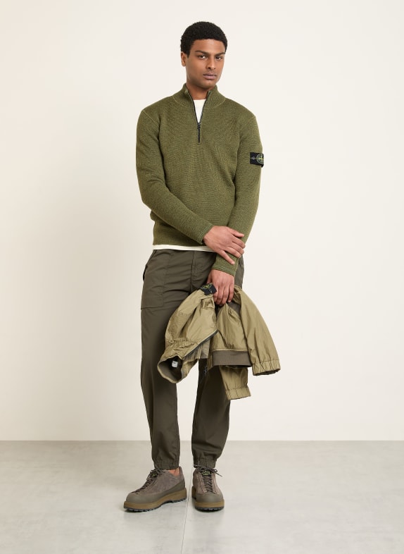 STONE ISLAND Troyer KHAKI / ČERNÁ