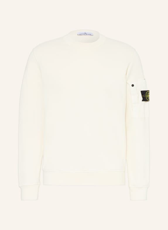 STONE ISLAND sweatshirt ECRU