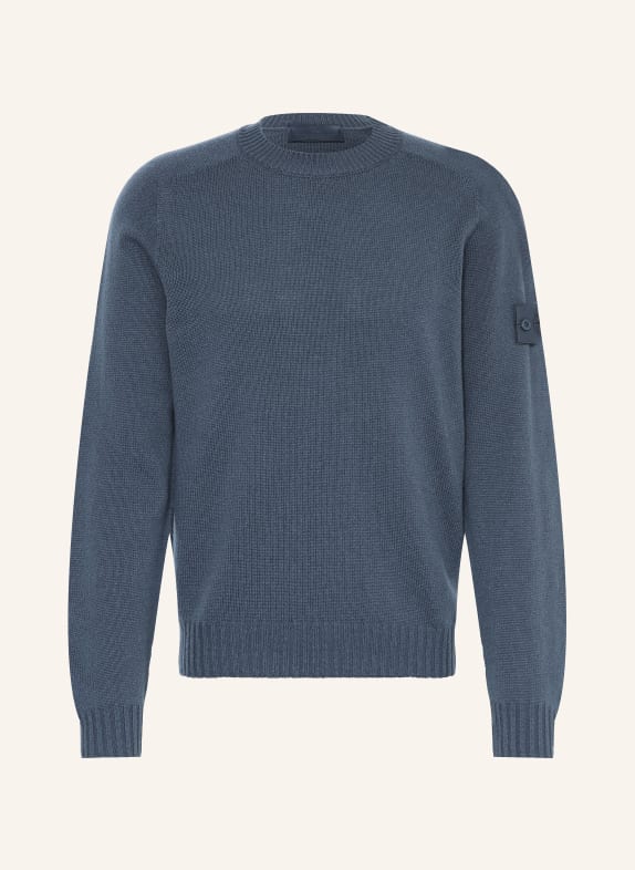 STONE ISLAND Cashmere-Pullover GHOST BLAUGRAU
