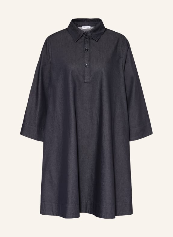 MRS & HUGS Košilové šaty v džínovém stylu TMAVĚ ŠEDÁ