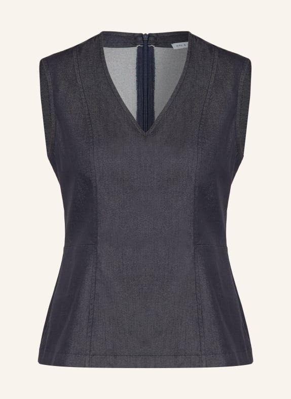 MRS & HUGS Nahoru TMAVĚ MODRÁ