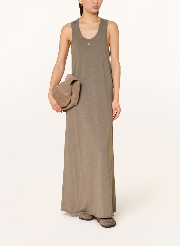 10DAYS Sweaterjurk TAUPE
