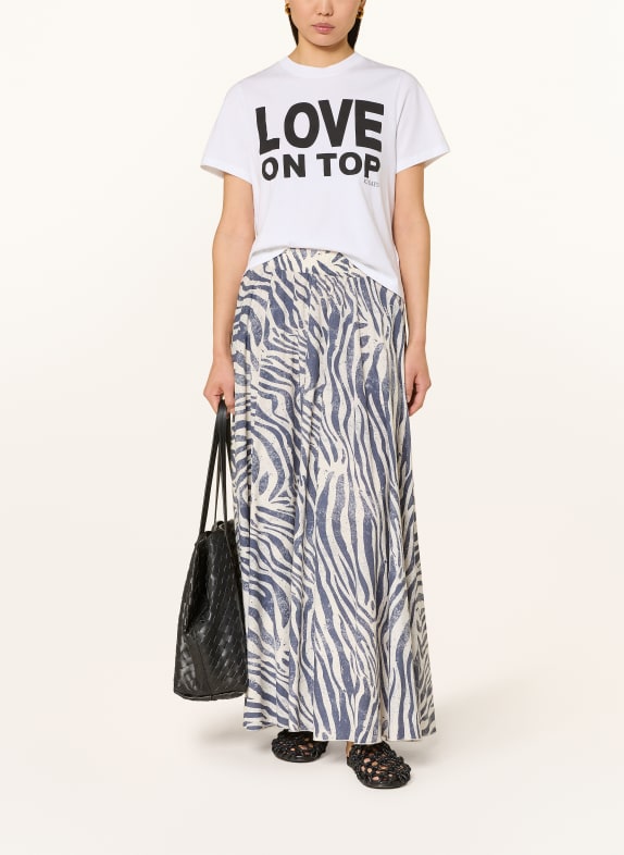 10DAYS T-shirt BLANC / NOIR