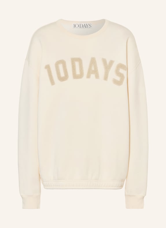 10DAYS sweatshirt CREAM