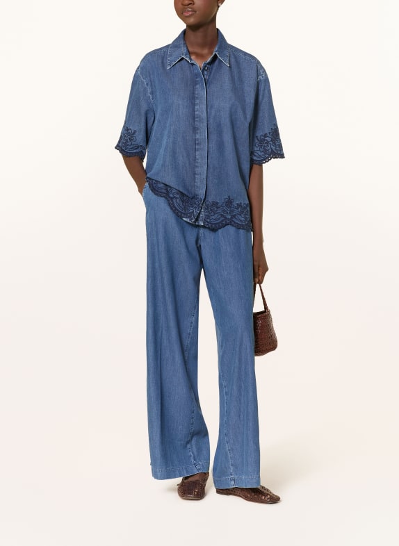 MAC Marlene-broek WENDY in jeanslook D609 mid blue heritage wash