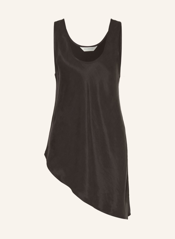 MSCH COPENHAGEN Satin top MSCHMOLIE DARK GRAY