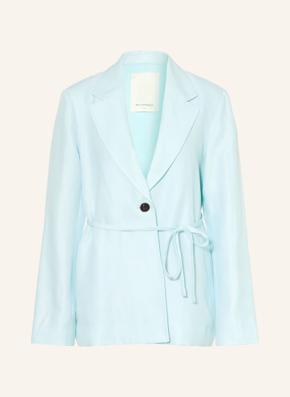 MSCH COPENHAGEN MSCHGRACIELA FRANCISKA blazer with linen LIGHT BLUE