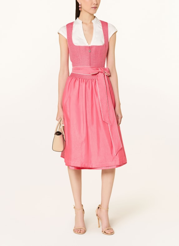 KRÜGER Dirndl LYRIANA PINK / LIGHT PINK