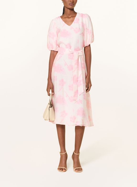 MORE & MORE robe ROSE / CRÈME