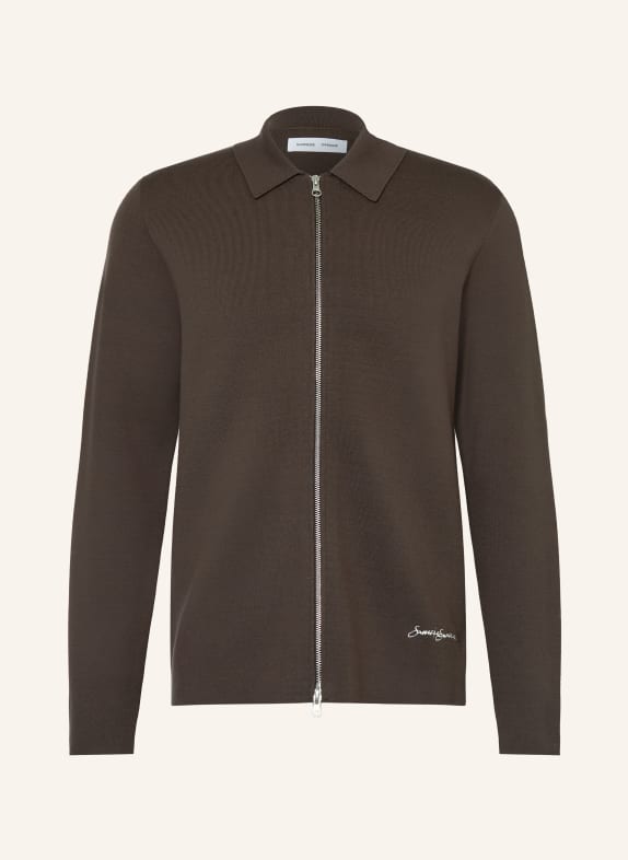 SAMSØE  SAMSØE SAMATT cardigan DARK BROWN