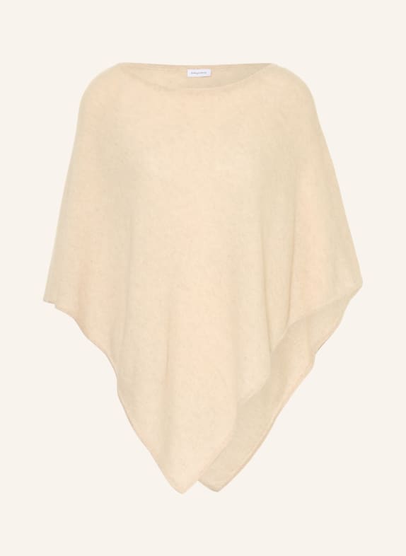 darling harbour cashmere poncho pebble melange