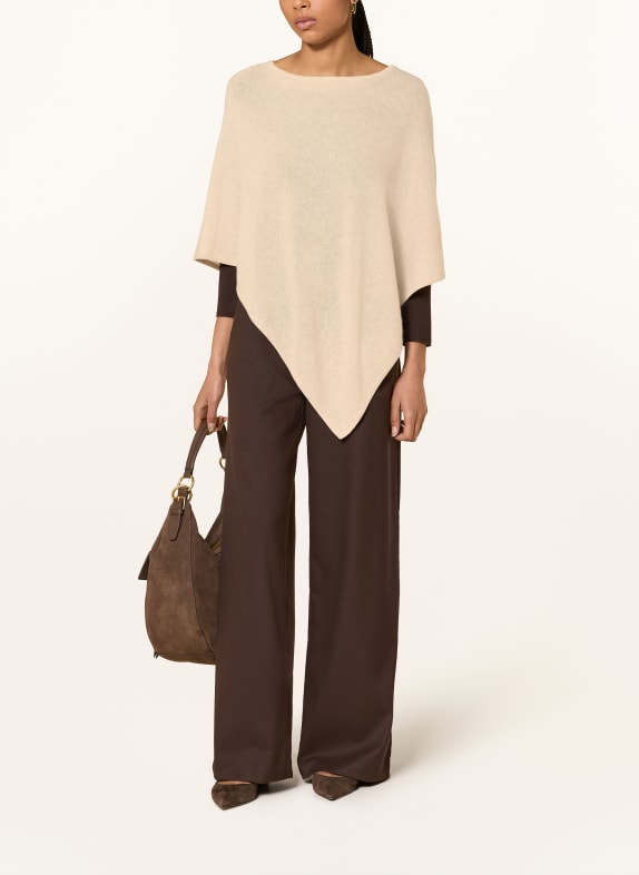 darling harbour Cashmere-Poncho pebble melange