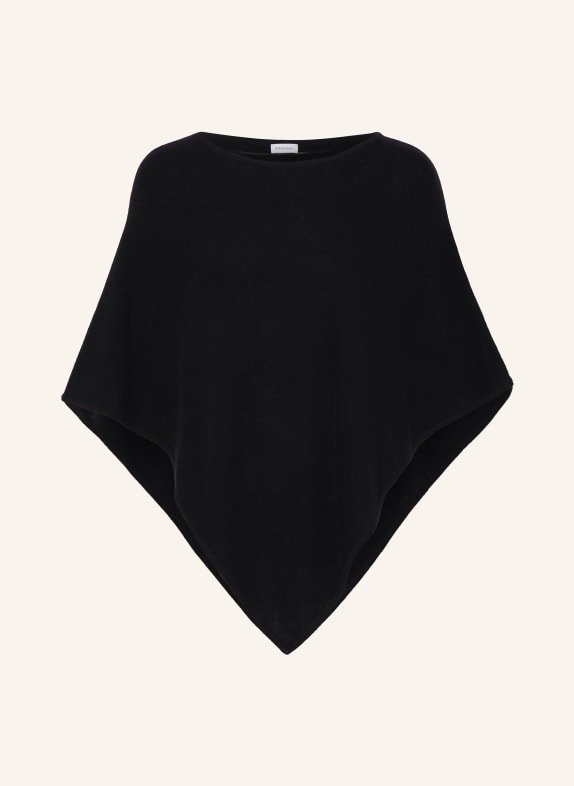 darling harbour Poncho en cachemire BLACK