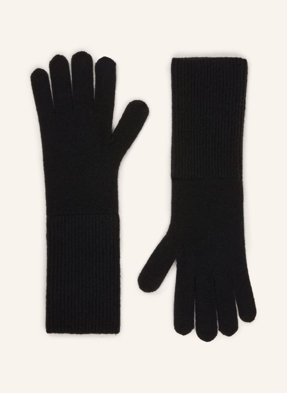 darling harbour Cashmere gloves BLACK