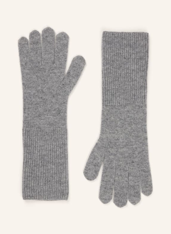 darling harbour Cashmere gloves GREY MELANGE