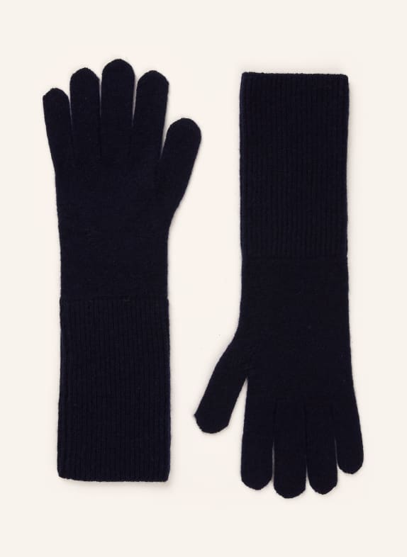 darling harbour Cashmere gloves NAVY