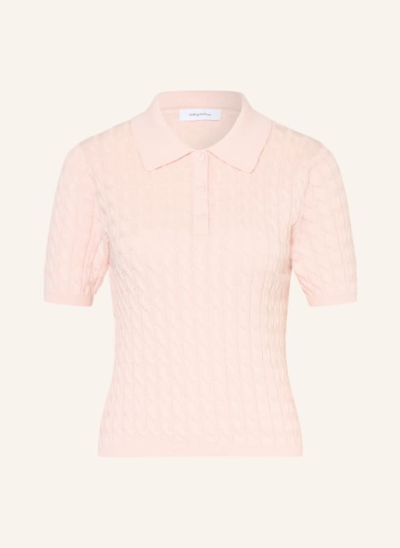 darling harbour Strick-Poloshirt ROSE