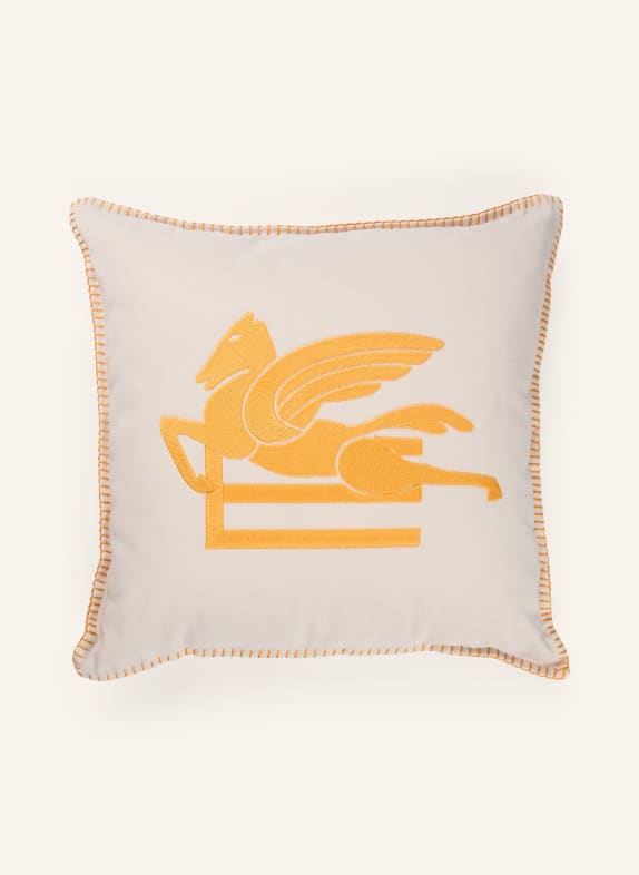 ETRO Home Dekokissen CREME / HELLORANGE