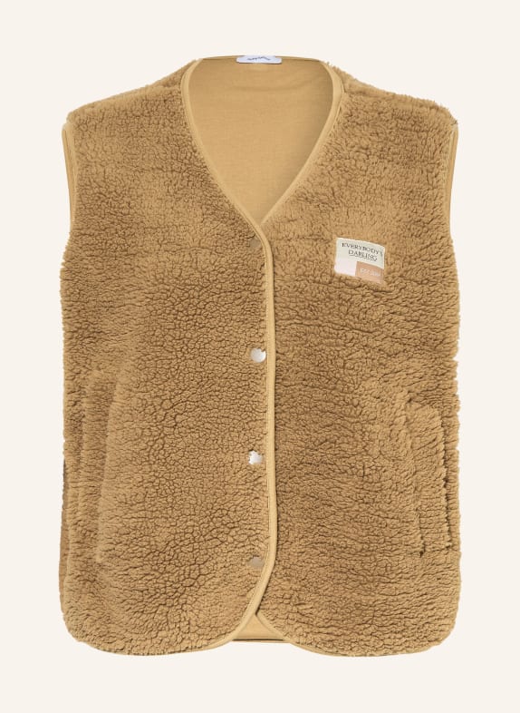 darling harbour Teddyfell-Weste LIGHT BROWN