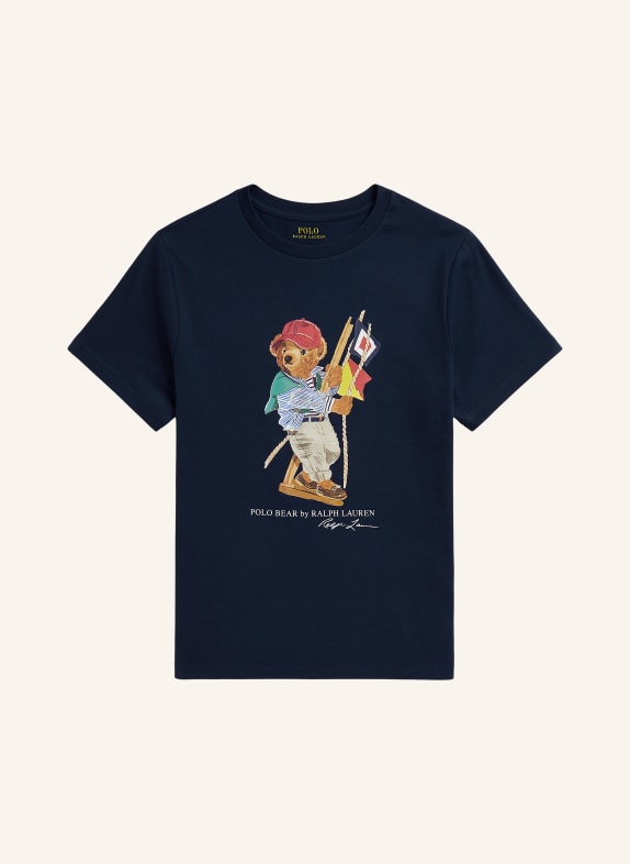 POLO RALPH LAUREN T-Shirt DUNKELBLAU / ROT / GRÜN