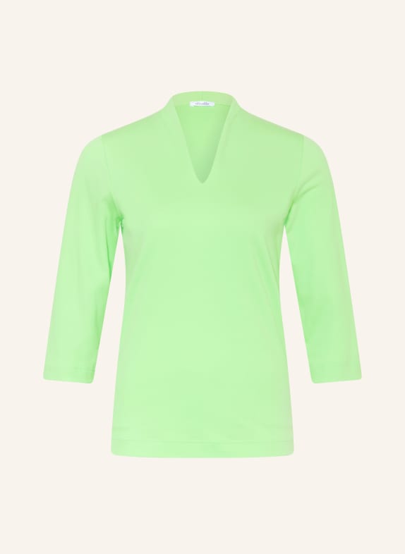 efixelle Tričko s 3/4 rukávem NEONOVĚ ZELENÁ