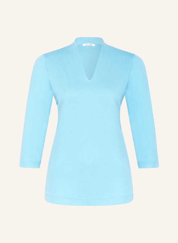 efixelle Tričko s 3/4 rukávem TMAVĚ MODRÁ