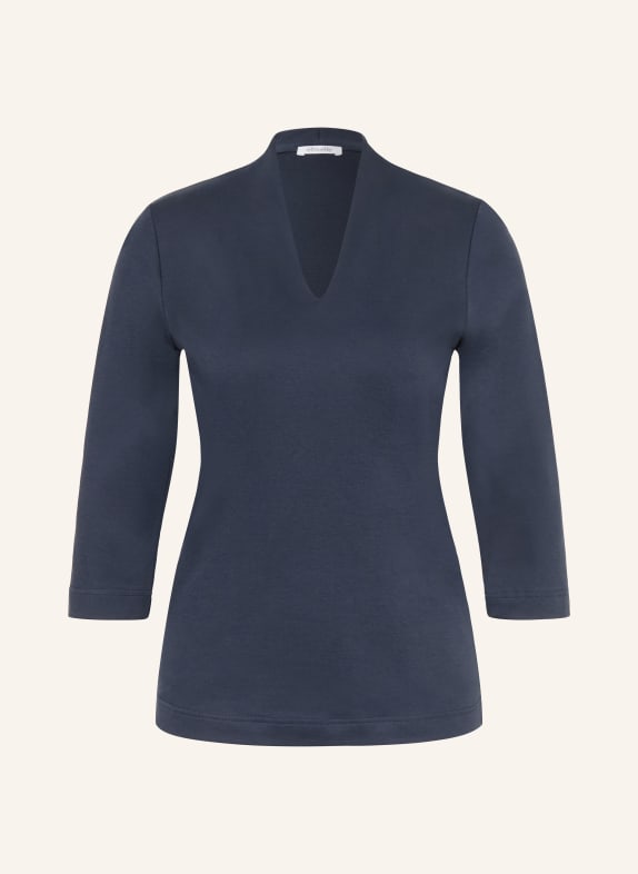 efixelle Tričko s 3/4 rukávem TMAVĚ MODRÁ