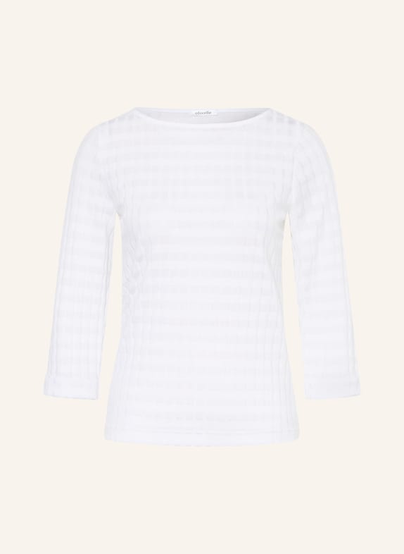 efixelle Blůza s 3/4 rukávem BÍLÁ