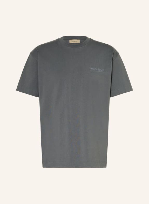 WOOLRICH T-Shirt DUNKELGRAU
