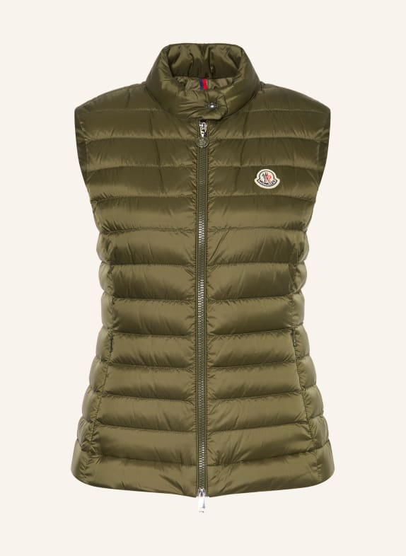 MONCLER Daunenweste IGENS OLIV