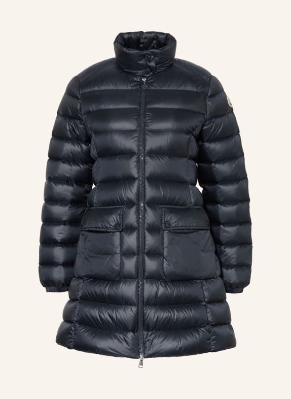 MONCLER Lightweight-Daunenmantel GENET DUNKELBLAU