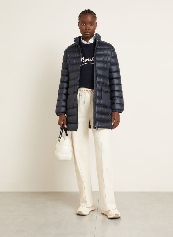 MONCLER Lightweight-Daunenmantel GENET DUNKELBLAU