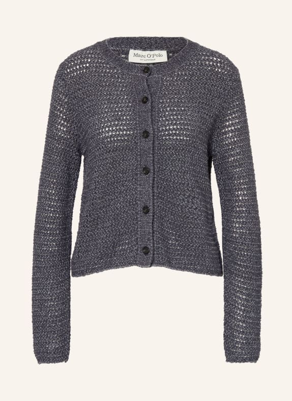 Marc O'Polo svetr TMAVĚ MODRÁ / BÍLÁ