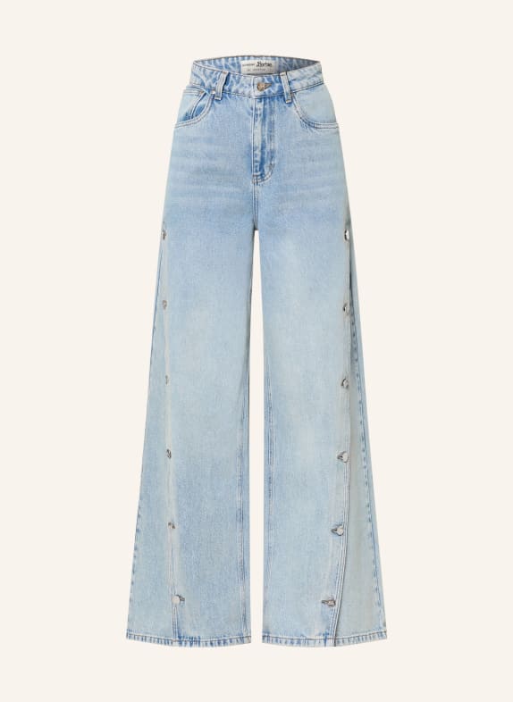 GESTUZ Jean à jambes larges BXGSTACIE 108303 Vintage blue denim