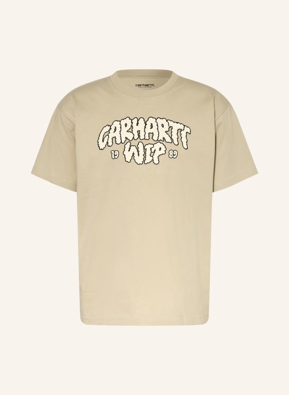 carhartt WIP tričko BÉŽOVÁ