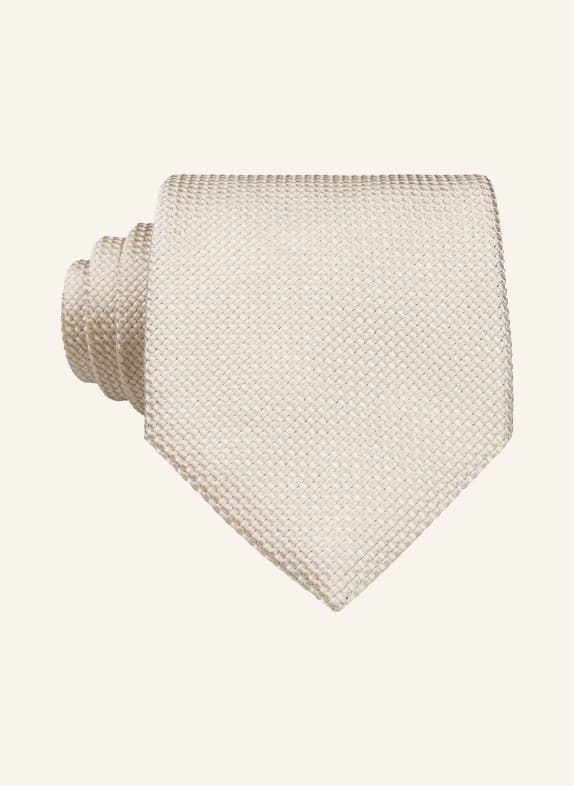 BOSS necktie BEIGE