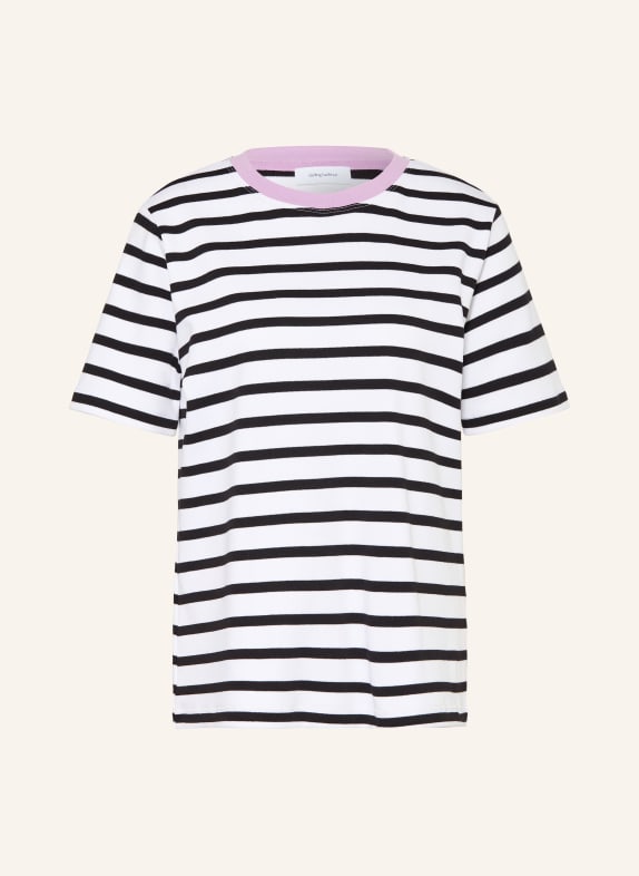 darling harbour T-shirt white / black / candy
