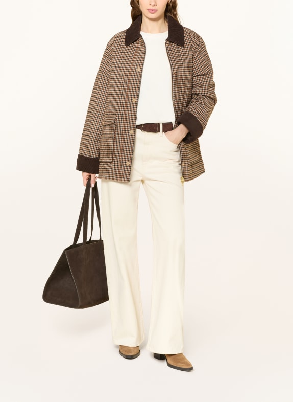 darling harbour Jacke BROWN CHECK