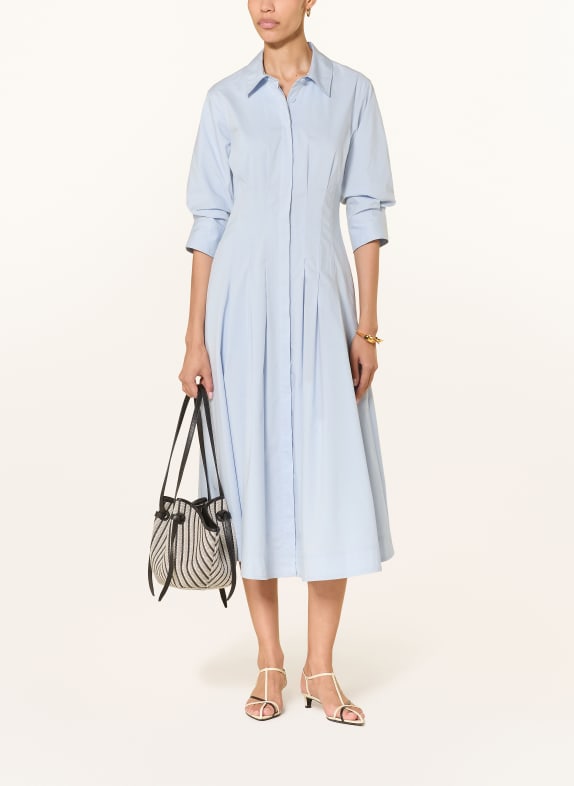 SIMKHAI JAZZ shirt dress LIGHT BLUE