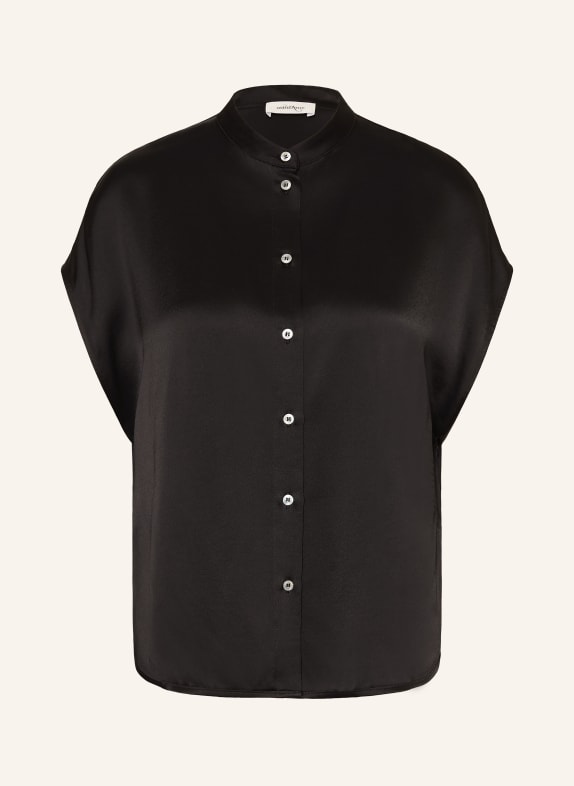 ottod'ame satin blouse BLACK