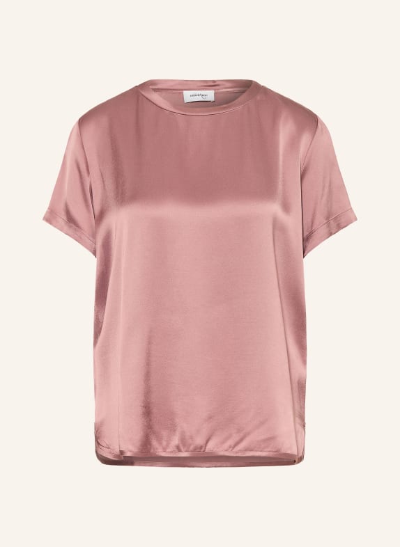 ottod'ame LUISA satin blouse shirt DUSKY PINK