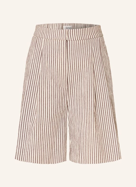 ottod'ame szorty BRĄZOWY / ECRU